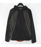  CirculatOrshell ワークマン 耐久撥水 サーキュレーターシェル ジャケット L 黒系 ブラック ジップアップ フード メッシュ アウトドア