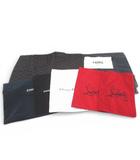 フェンディ FENDI 10枚セット 保存袋 収納袋 巾着 純正 付属品 ロゴ デザイン違い サイズ違い グッチ GUCCI / クリスチャンルブタン Christian louboutin / クリスチャンディオール Christian Dior / シャネル CHANEL 黒系 ブラック