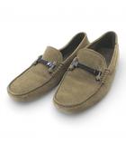 トッズ TOD'S ローファー ドライビングシューズ ベージュ 5.5A  スエード イタリア製