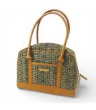 バレンシアガ BALENCIAGA トートバッグ ボストンバッグ BBロゴ キャンバス レザー ベージュ