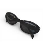 プラダ PRADA SPR 26Z-F 56□15 16K-08Z 145 サングラス ブラック 黒系 アイウェア イタリア製