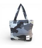 フィラ FILA トートバッグ 迷彩 グレー 中綿 バッグ