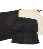 ルイヴィトン LOUIS VUITTON ダストバッグ 保存袋 ロング 収納袋 4枚セット サイズ違い ロゴ 茶系 ブラウン 巾着 布製 グッチ GUCCI / サルトル SARTORE