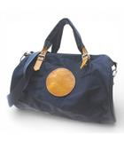 ジュンコシマダパート2 JUNKO SHIMADA part2 ボストンバッグ ハンド ショルダー ネイビー 紺