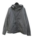 アーバンリサーチ ドアーズ URBAN RESEARCH DOORS FORK&SPOON 撥水 ショート マウンテンパーカー ジャケット 5 灰系 スチール 無地 ジップアップ ボタン
