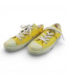 コンバース CONVERSE ALL STAR オールスター ローカットスニーカー 23.0㎝ イエロー系 キャンバス