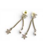 シャネル CHANEL ピアス ココマーク CCマーク スター 星 パール チェーン アクセサリー