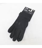 アンダーアーマー UNDER ARMOUR 1377508 UAストームライナーグローブ 手袋 5本指 カシミヤ M 黒系 ブラック タグ付