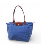 ロンシャン LONGCHAMP ル プリアージュ トートバッグ 折り畳み ブルー