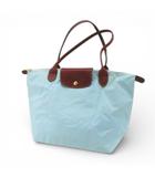 ロンシャン LONGCHAMP ル プリアージュ トートバッグ 折り畳み ライトブルー