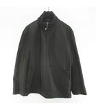 エルメス HERMES パデットジャケット中綿 ジャケット 48 茶系 ブラウン フランス製 ジップアップ セリエボタン 裏地 無地