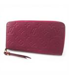 ルイヴィトン LOUIS VUITTON M60549 モノグラムアンプラント ジッピーウォレット ラウンドファスナー 長財布 ボルドー系