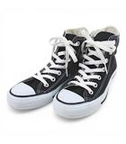 コンバース CONVERSE オールスター ハイカット スニーカー 23.0㎝ ブラック 黒系 キャンバス地