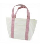 アフタヌーンティー Afternoon Tea トートバッグ ロゴ バイカラー ホワイト 白系 キャンバス地