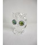 スワロフスキー SWAROVSKI クリスタルガラス フクロウ フィギュリン Miniature Owl  ミニチュアふくろう クリア系