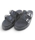 ドクターマーチン DR.MARTENS MYLES スライドサンダル 41822001 US12 ブラック 黒系 レザー