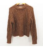アーバンリサーチ URBAN RESEARCH 長袖 ニット セーター F ブラウン 茶系