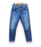 リーバイス Levi's 501 S デニムパンツ ジーンズ W27L26 青系 ブルー スキニー 切りっぱなし ダメージ加工