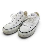 コンバース CONVERSE 5SD436 ローカットスニーカー オールスター 22.5㎝ ホワイト 白系 キャンバス地