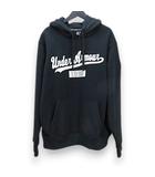 アンダーアーマー UNDER ARMOUR 長袖 パーカー スウェット SM ブラック 黒系 ロゴ フード MBB7541