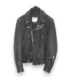 ザリアルマッコイズ THE REAL McCOY'S AVIAKIT ルイスレザー LEWIS LEATHERS レザー ライダースジャケット 革ジャン 本革 40 黒系 ブラック イギリス製 ジップアップ 裏地
