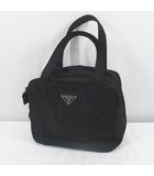 プラダ PRADA ハンドバッグ 多機能 ブラック 黒系 イタリア製