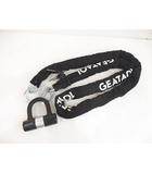  Geataol バイク ロック チェーンロック 190cm 極太チェーンロック U字ロック付き カギ×4