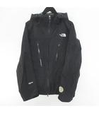 ザノースフェイス THE NORTH FACE アウトドアウェア NS15101 マウンテンパーカー ジャケット ゴアテックス M 黒系 ブラック 日本製 ジップアップ ロゴ 文字 刺繍 ポケット