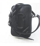 マークジェイコブス MARC JACOBS THE MOTO SHOP PHONE CROSSBODY ショルダーバッグ ポシェット ブラック 黒系 レザー