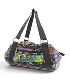 レスポートサック LesportSAC ボストンバッグ 総柄 マルチカラー