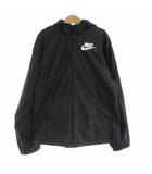ナイキ NIKE 子供服 ジュニア フリースラインド ジャケット パーカー フーディー ロゴ 裏起毛 M 紺 ネイビー CU9152-010 /RO
