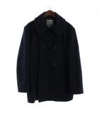 ヒステリックグラマー HYSTERIC GLAMOUR Pコート ピーコート アウター ミドル丈 ダブル ウール L 紺 ネイビー 02223AC04 /BB