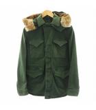 ウノピュウノウグァーレトレ 1PIU1UGUALE3 × レオン LEON M-43 モッズコート ミリタリージャケット コットン アウター IV カーキ MRB052 /AN24