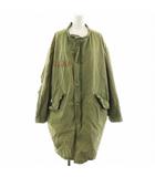 ドゥーズィエムクラス DEUXIEME CLASSE 19SS ミリタリーコート military coat ロング丈 コットン カーキ 19020500704010 /AN45