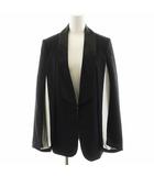 チノ CINOH ブラックフォーマルスリットスリーブジャケット BLACK FORMAL SLIT SLEEVES JACKET ウール 36 黒 ブラック BF-JK-002 /AN31