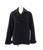 マッキントッシュフィロソフィー MACKINTOSH PHILOSOPHY Pコート ピーコート アウター ショート丈 くるみボタン 38 ネイビー H7B04-209-29 /KH