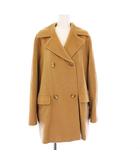 マックスマーラ MAX MARA ピーコート Pコート アウター ミドル丈 カシミヤ混 J40 ベージュ /KH