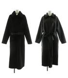 アメリヴィンテージ Ameri VINTAGE MANY WAY FAKE BOA COAT ステンカラーコート リバーシブル フェイクファー アウター ロング F ブラック 01120730920 /NQ