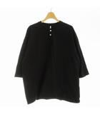 ダファー Duffer Tシャツ 七分袖 黒 ブラック DF-09-84140 /EE