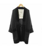 ビズビム VISVIM 16SS ルウンペコート RUUNPE COAT ロング丈 パッチワーク モヘヤ混 1 グレー 0116205013017 /AN35