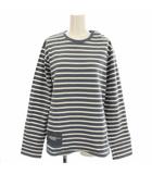 マークジェイコブス MARC JACOBS ボーダー カットソー C611C04PF21 長袖 Tシャツ ロンT M 水色 白 /☆G