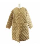 トラディショナルウェザーウェア Traditional Weatherwear アークリー ARKLEY LONG A-LINE キルティングコート ロング丈 中綿 ナイロン アウター 36 ベージュ L232APQCO0385AA /AN38