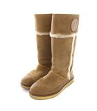 トリーバーチ TORY BURCH ムートンブーツ ロング ベージュ /YM ●D