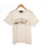 ダブルアールエル RRL 90s 三つ星タグ Tシャツ 半袖 クルーネック ロゴ S 白 ホワイト /BB