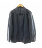 バーバリー ロンドン BURBERRY LONDON ジャケット ロゴ刺繍 コットン L グレー BBP09-200-27 /AN30