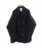 ノーティカ NAUTICA ピーコート Pコート ロング丈 ウール アウター XL 紺 ネイビー 203-1569 /AN15