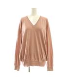 ポールスミスコレクション PAUL SMITH COLLECTION ニット セーター 長袖 Vネック L ピンク /AT