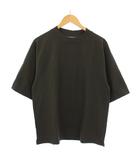 マーガレットハウエル MARGARET HOWELL 24SS Tシャツ カットソー 五分袖 M カーキ 579-4166003 /BM