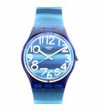 スウォッチ SWATCH リナヨラ LINAJOLA 腕時計 クオーツ アナログ 3針 青 ブルー SR1130SW /AN12