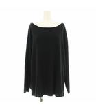 ドゥーズィエムクラス DEUXIEME CLASSE 19SS New Knit プルオーバー ニット セーター 長袖 切替 黒 ブラック 19080560006710 /KU
